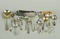 A Collection of Silver and Silver Plate Serving Utensils