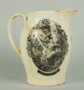 A Liverpool Creamware Jug