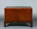 A George II Burl Walnut Chest