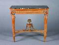A Louis XVI Style Beechwood Console Table
