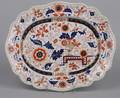 An English Ironstone Imari Style Platter