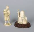 Two Asian Ivory Figures