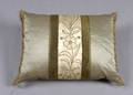 A 19th Century Indian Silk Woven Pillow