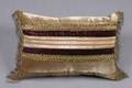 A Mid 19th Century Gold Thread Pillow