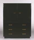 A Black Lacquered Cabinet