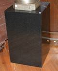 A Polished Stone Square Pedestal