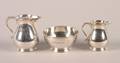 An Elizabeth II Silver Creamer and Waste Bowl Walter H Wilson
