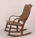 A Victorian Childs Rocker