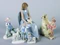 A Collection of Porcelain Figures