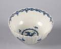 An English Blue and White Porcelain Bowl