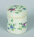 A Chinese Famille Rose Porcelain Cylindrical Jar and Cover