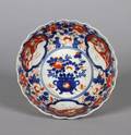 A Japanese Imari Porcelain Shaped Bowl