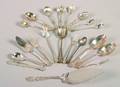 A Group of Assorted Silver and Silver Plate Flatware