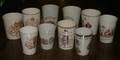 A Group of Nine Edward and Alexandra Coronation Royal Commemorative Beakers
