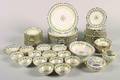 A Partial Limoges Porcelain Dinner Service for Ten