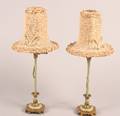 A Pair of Parcel Gilt Table Lamps