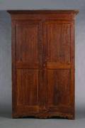 An American Painted Pine Armoire