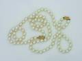 Two Ladys Single Strand Cultured Pearl Necklaces