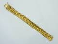 A Ladys 18 Karat Yellow Gold Woven Bracelet De Cesare