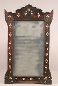 An Inlaid Persian or Middle Eastern Mirror