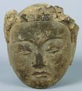 A Ceramic Head of Buddha