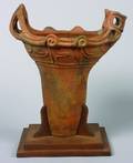 A Japanese Jomon Style Pottery Vessel
