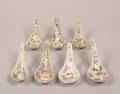 A Collection of Seven Chinese Porcelain Spoons