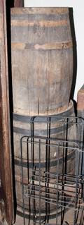 Two Old Barrels