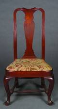 A Queen Anne Walnut Side Chair