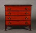 A Federal Inlaid Chest of Drawers