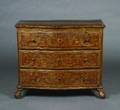 A Continental Giltwood Commode