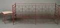 A Wrought Iron Daybed