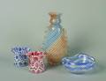 A Collection of Four Italian Glass Articles