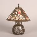 A Heintz Art Metal Bronze Lamp