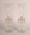 A Pair of French CutGlass Lustres