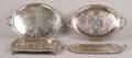 A Collection of Four Silver Plate Trays