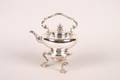 An English Silverplate Kettle on Stand