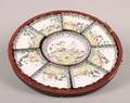 An Enamel on Copper Serving Tray