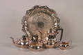 An English Silver Plate Four Piece Tea  Coffee Service