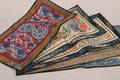 Five Chinese Embroidered Silk Panels