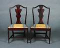 A Pair of American Federal Mahogany Side Chairs