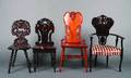 A Collection of Four Carved Chairs