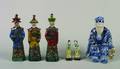 A Collection of Six Chinese Porcelain Figures