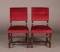 A Pair of William and Mary Style Side Chairs