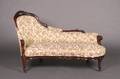 A Victorian Mahogany Fainting Couch