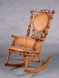 A Wicker Rocker