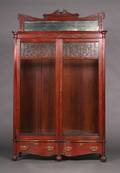 A Victorian Display Cabinet