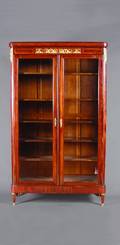 A Louis XVI Style Mahogany and GiltBronze Mounted Bibliotheque