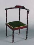 A Mahogany Corner Chair