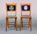 Two Oak Pub Chairs